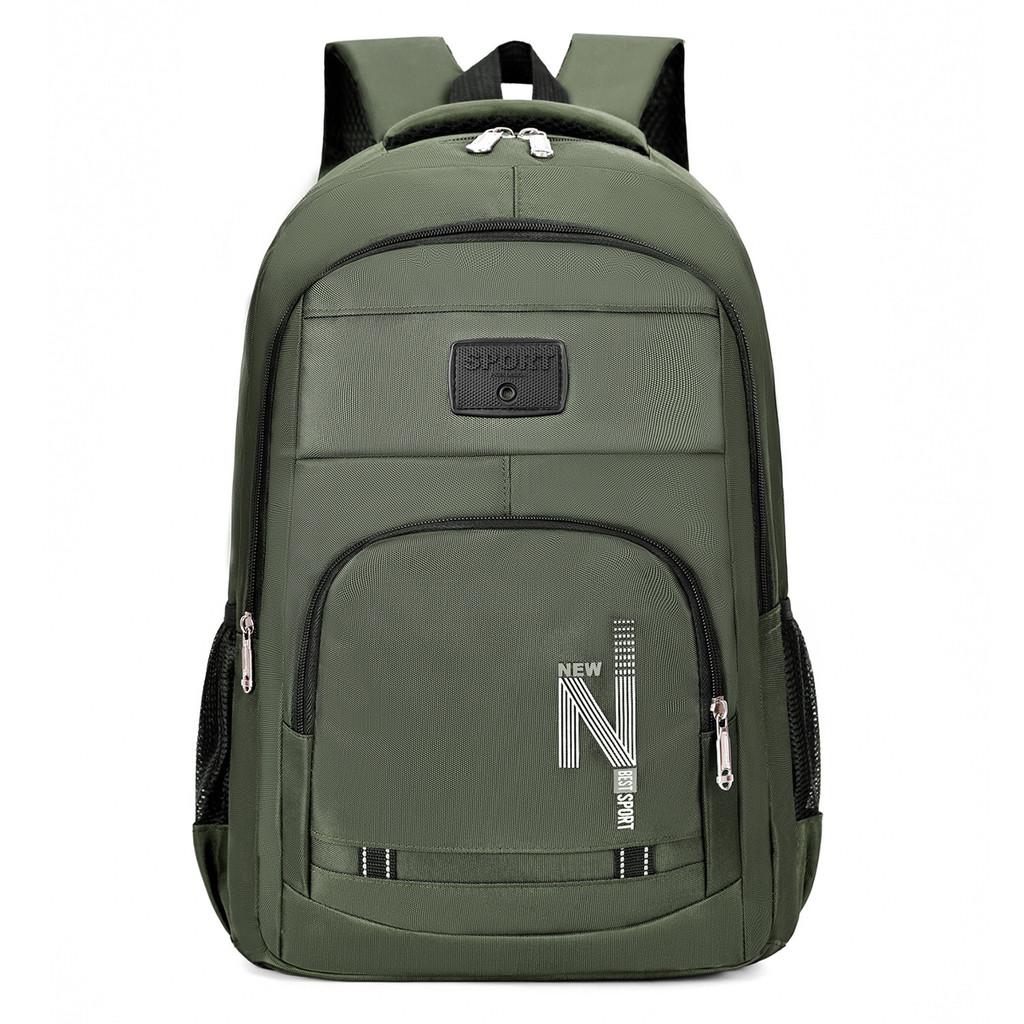Business Spacious Unisex Backpack Backpack With Striped Pattern For Casual Use