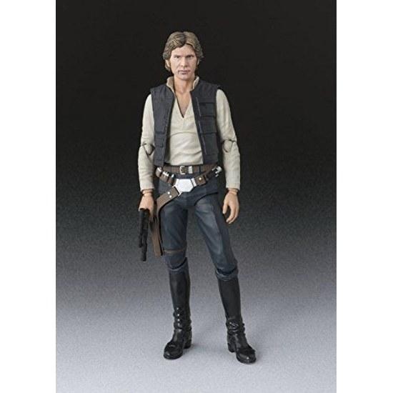 TAMASHII NATIONS S.H. Figuarts Star Wars Han Solo (A HOPE) Approximately 150mm ABS PVC Painted Movable Figure