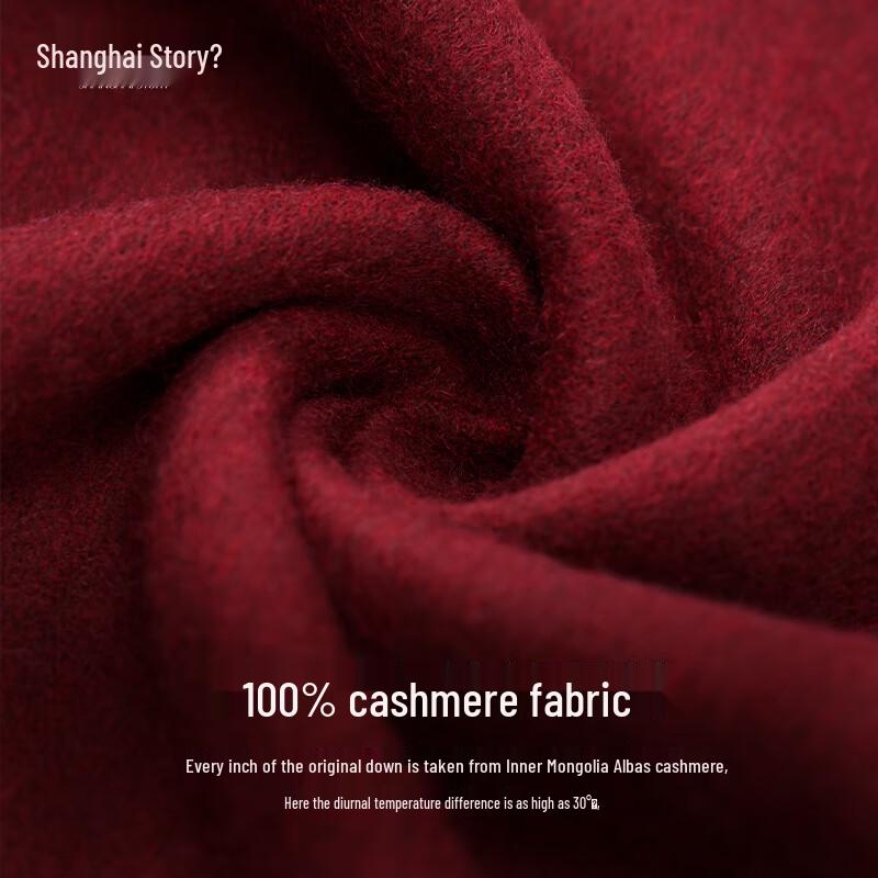 Shanghai Story Women's Pure Cashmere Winter Scarf