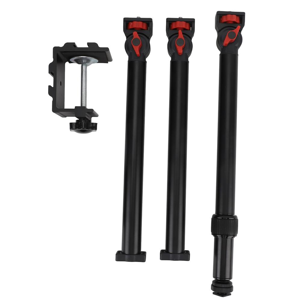 Camera Arm Clamp Mount Stand with 1 4in Screw Adjustable Articulating Arm Universal for Webcam Projector Phone