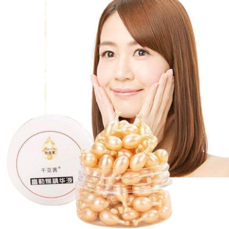 Fullerenes Placenta Essence Capsules For Deep Hydration And Skin Brightening