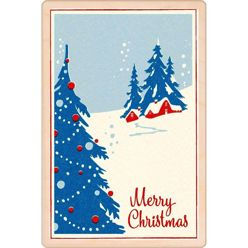 Vintage Christmas Metal Tin Sign Home Festive Wall Decor