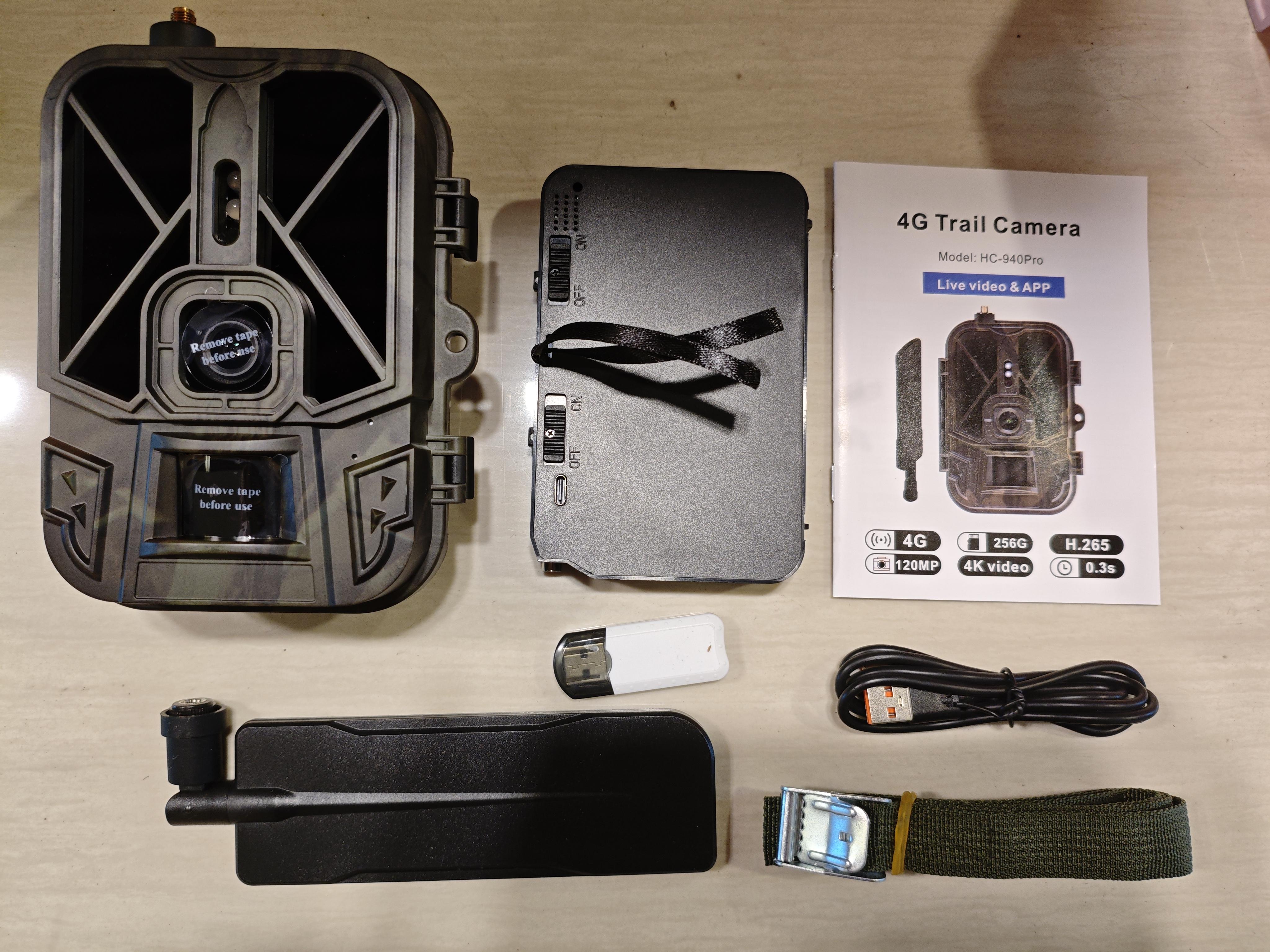 SUNTEKCAM 4G HC-940PRO-Li 4K Medību kamera
