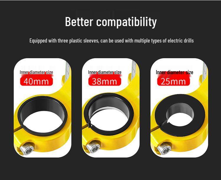 High-Precision Multifunctional Bench Drill Stand for Hand and Electric Drills