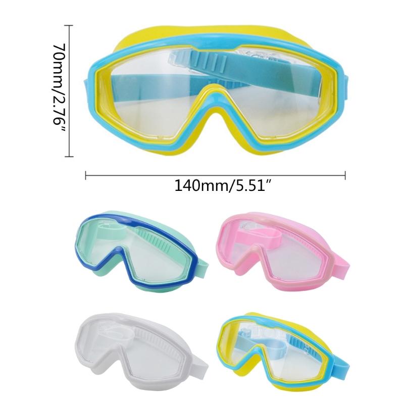 Kids Swimming Goggles, Kids Swim Goggles for Boys Girls Junior Children Age 3-16, Quick Release Strap Anti-Leak Goggles