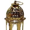 Mini Candle Lantern Vintage Style Decorative Hanging Candle Holder Wind Lamp for Halloween Wedding Decor Table Centerpiece