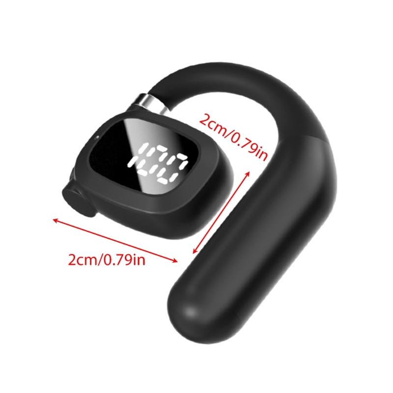 Wireless Earbuds Earphone With Ear Hooks Long Battery Life Noise Cancelling Digital Display-compatible Widely Used For P