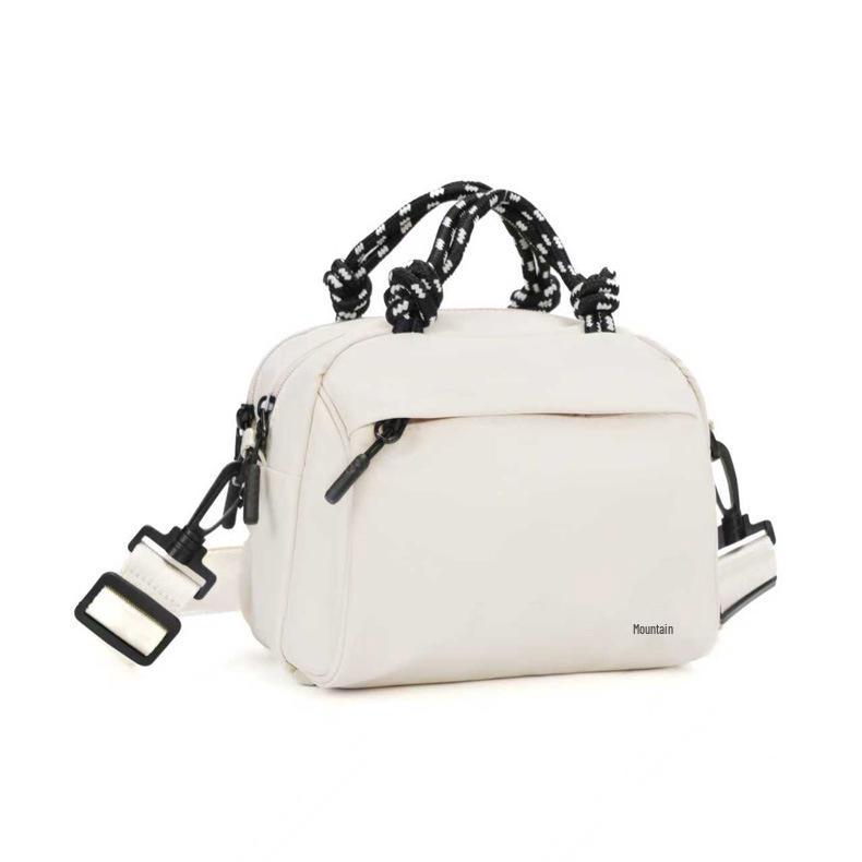 2025 Women s Lightweight Multi-Compartment Crossbody Bag - Large Capacity, Retro Commuting Style 20x13x15 cm