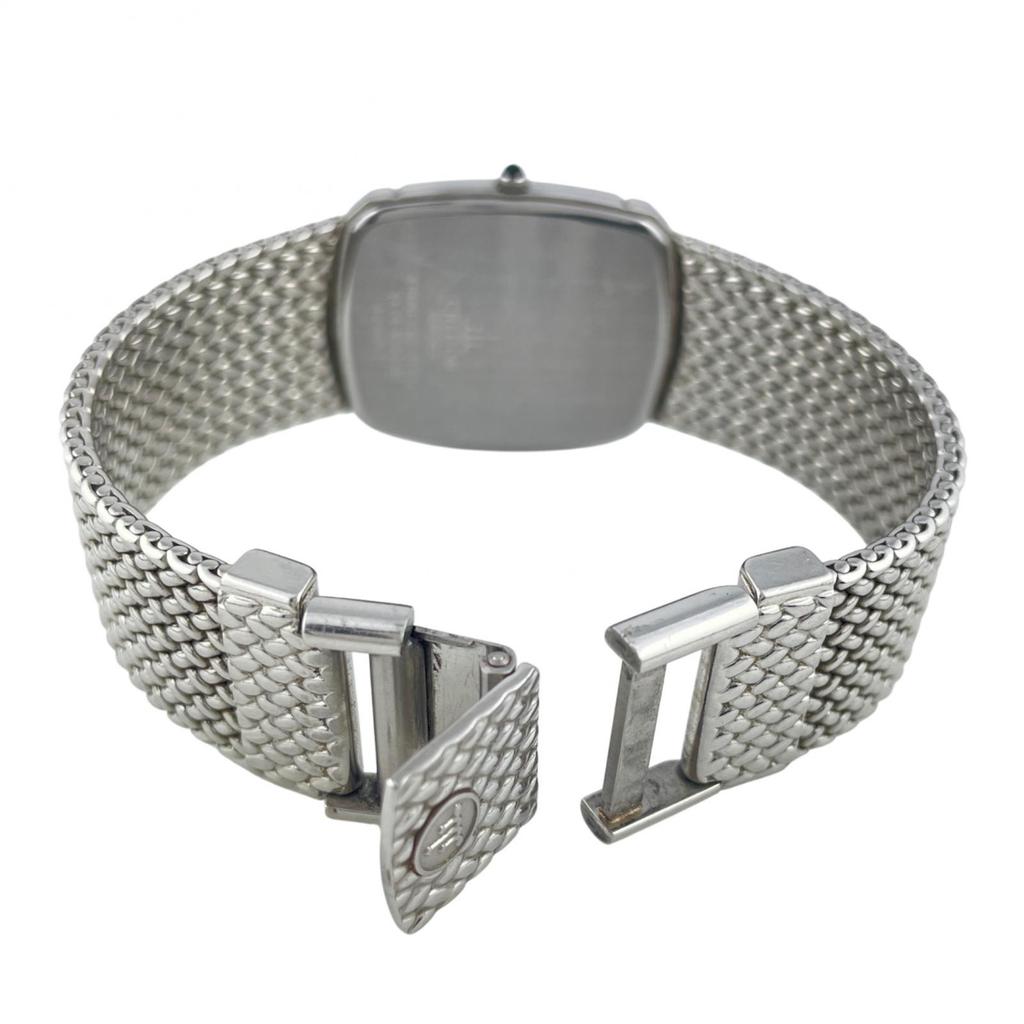 Seiko CREDOR Watches 5A74-3D20 WhiteDial Stainless Steel Quartz Analog Display Mens Used