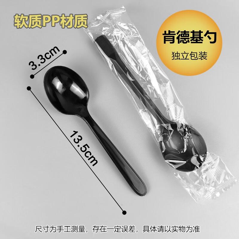 Individually Wrapped Disposable Plastic Spoons 1000 Count, Individually Wrapped
