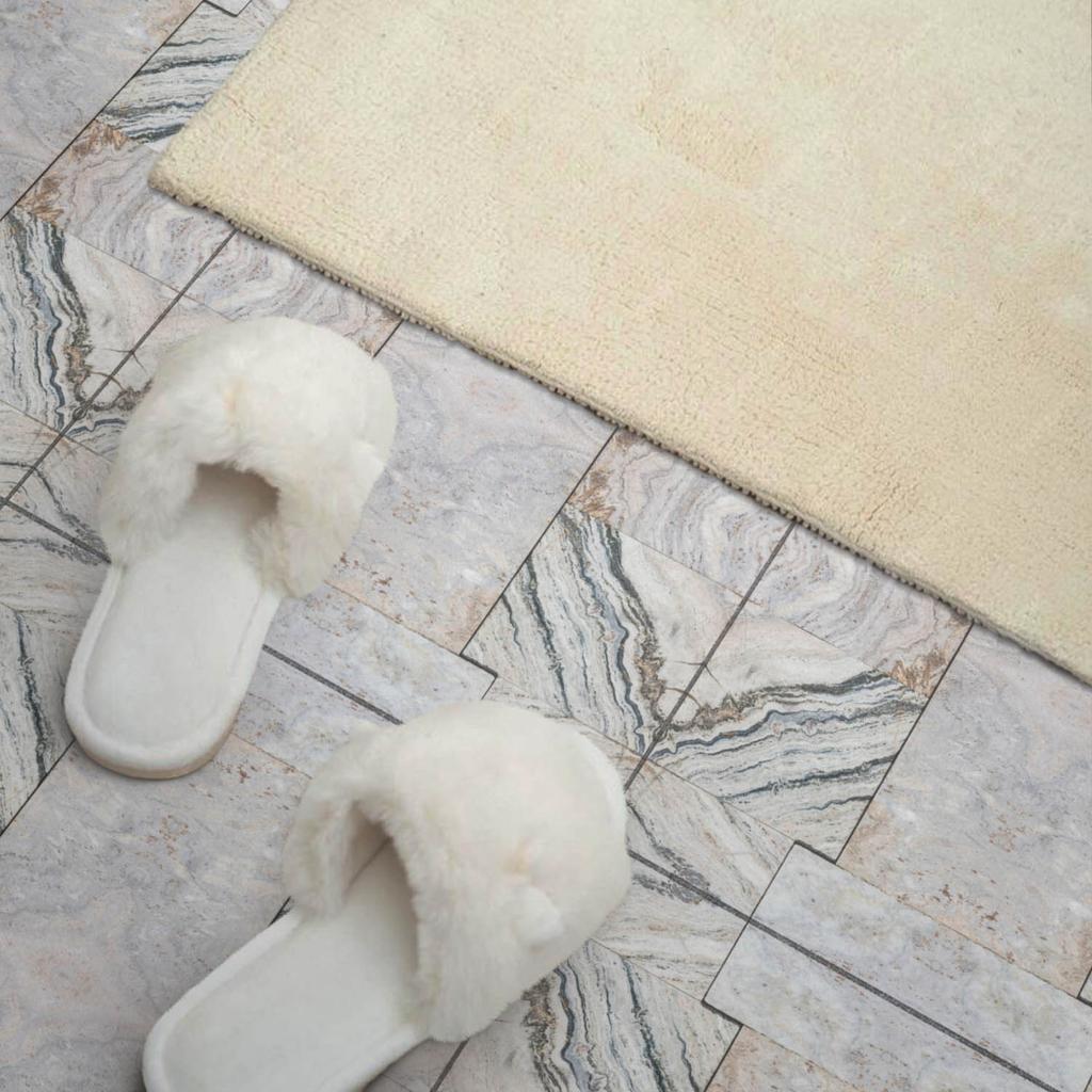 Kafelki Dekoracyjne Winylowe Samoprzylepne Z Nadrukiem Wzór Kamienia Naturalnego 9X30X30 Cm