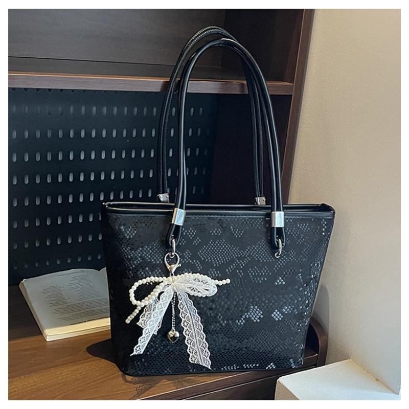 Large capacity bag women's new high-end commuter shoulder satchel underarm class tote handbag