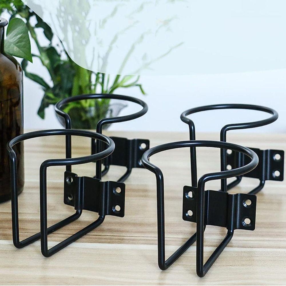 Uchwyt na napoje montowany na ścianie ze stali nierdzewnej uchwyt na kubek montowany w samochodzie nowy pierścień na kubek do łodzi