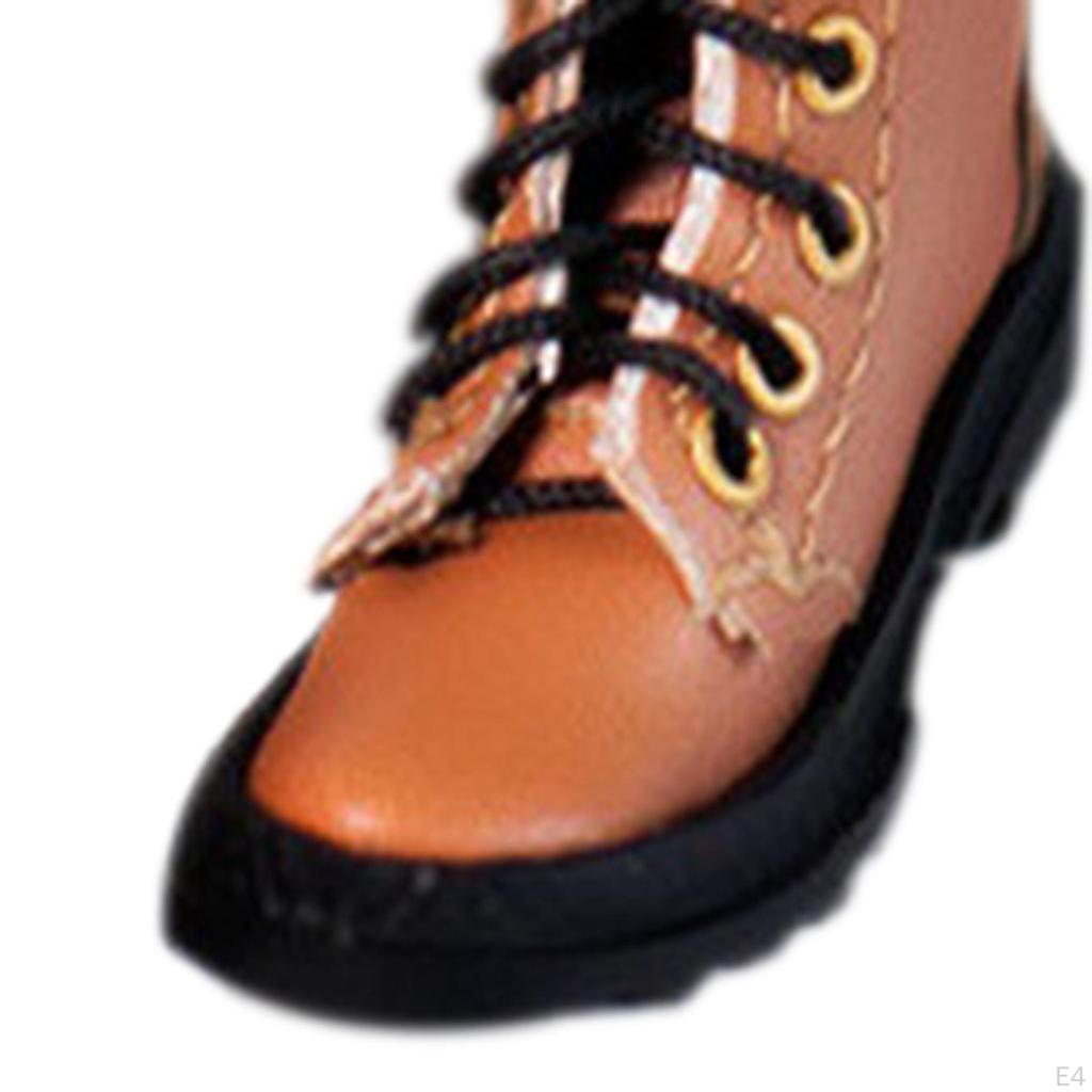 1/6 Woman's Fashion Boot Female Doll Cowgirl Round Toe Dress up Toy Casual Shoes for 12'' inch