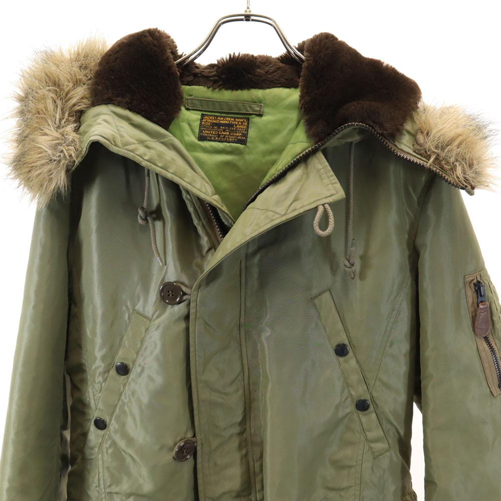 N-3B Military jacket L khaki Men's Used