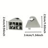 2pcs Sun Visor Holder Clip Fixed Buckle For Opel Vauxhall Vectra Vivaro a Astra F Corsa Combo B Carlton Tigra Senator Cavalier