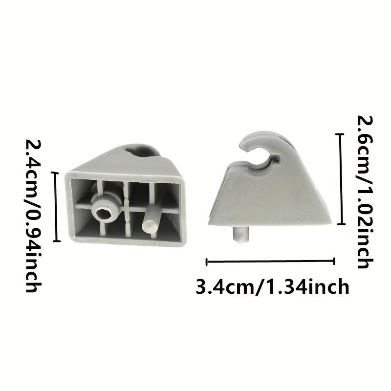 2pcs Sun Visor Holder Clip Fixed Buckle For Opel Vauxhall Vectra Vivaro a Astra F Corsa Combo B Carlton Tigra Senator Cavalier