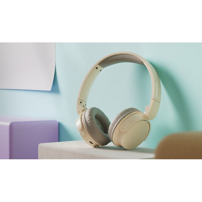 Philips Cuffie Wireless Bluetooth TAH3209BG00 Beige Over-ear 25h Batteria