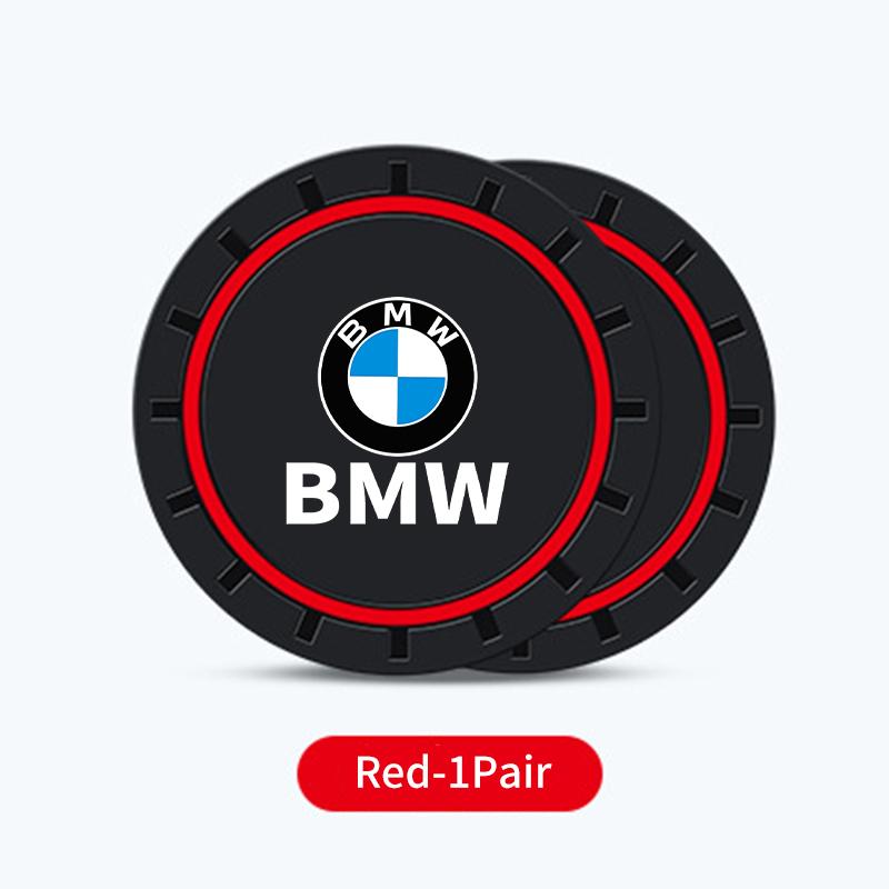 

For BMW Car Interior Water Cup Holder Non-Slip Mat Pad Coasters Auto Accessories E90 E60 E46 E39 F30 F10 E87 X3 X4 X5 X1 G30 G20