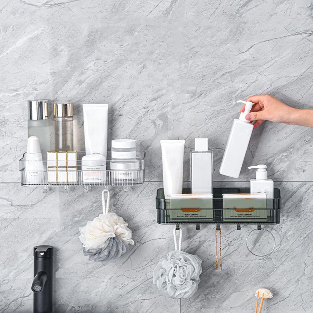 

Large Capacity Shower Storage Rack Plastic Shampoo Gel Storage Basket for Home