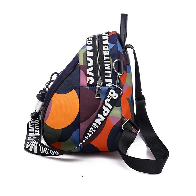 Nowy wielofunkcyjny plecak damski wodoodporny plecak oxford damski plecak z zabezpieczeniem przeciw kradzieży tornister dla dziewczynek 2022