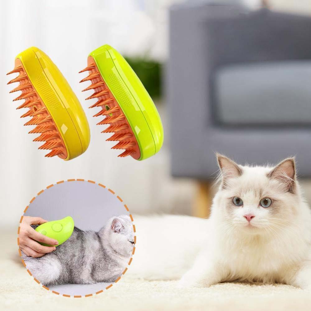 Steamy Dog Brush Spray Massage Cat Hair Comb Electric Floating Hair Removel For  Grooming Removing Tangled Hair Pet Bath Brush