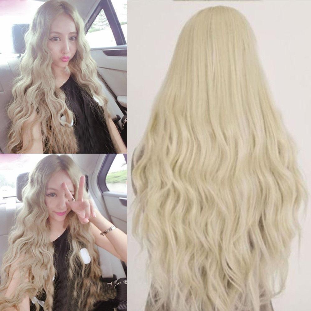 blonde wig cosplay