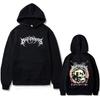 Rock Band Bad Omens The Death of Peace of Mind Skeleton Graphic Hoodie Men's Women's Fashion Vintage Oversized Hooded Sweatshirt