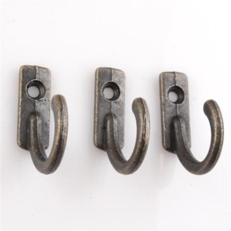 10pcs Wall Door Metal Antique Hooks Hangers For Key Clothes Coat Hat Bags 2020 10pcs Wall Door Metal Antique Hooks Hangers For Key Clothes Coat Hat Bags 2020