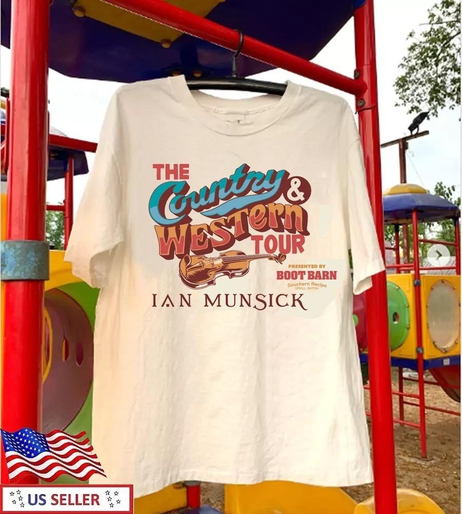 

Ian Munsick - The Country Tour 2025 Gift For Fan S to 4XL T-shirt White BL1961 4XL