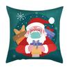 Christmas Themed Pillowcases Car Accessories Office Santa Claus Living Room Sofa Home Pillowcases