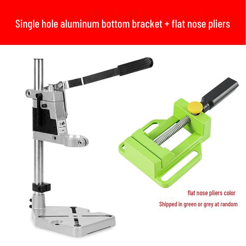 Industrial Grade Bench Drill Stand - High Precision Multifunctional Electric Hand Drill Station for Home Use