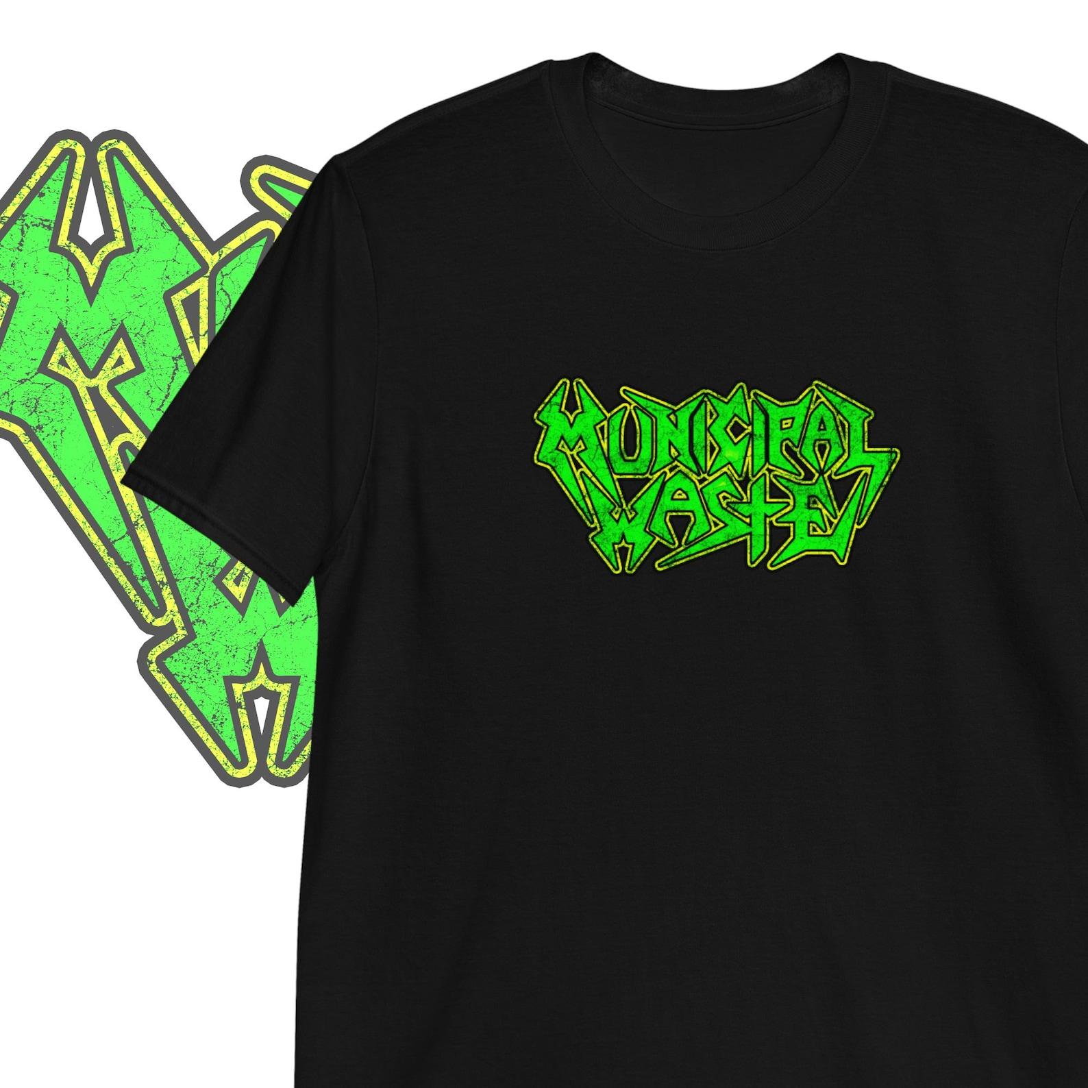 Municipal Waste T shirt Vintage Thrash Metal Clothing M