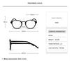 Fashion Transparent Round Glasses Clear Frame Women Spectacle Myopia Glasses  Men Eyeglasses Frame Nerd Optical Frames Clear