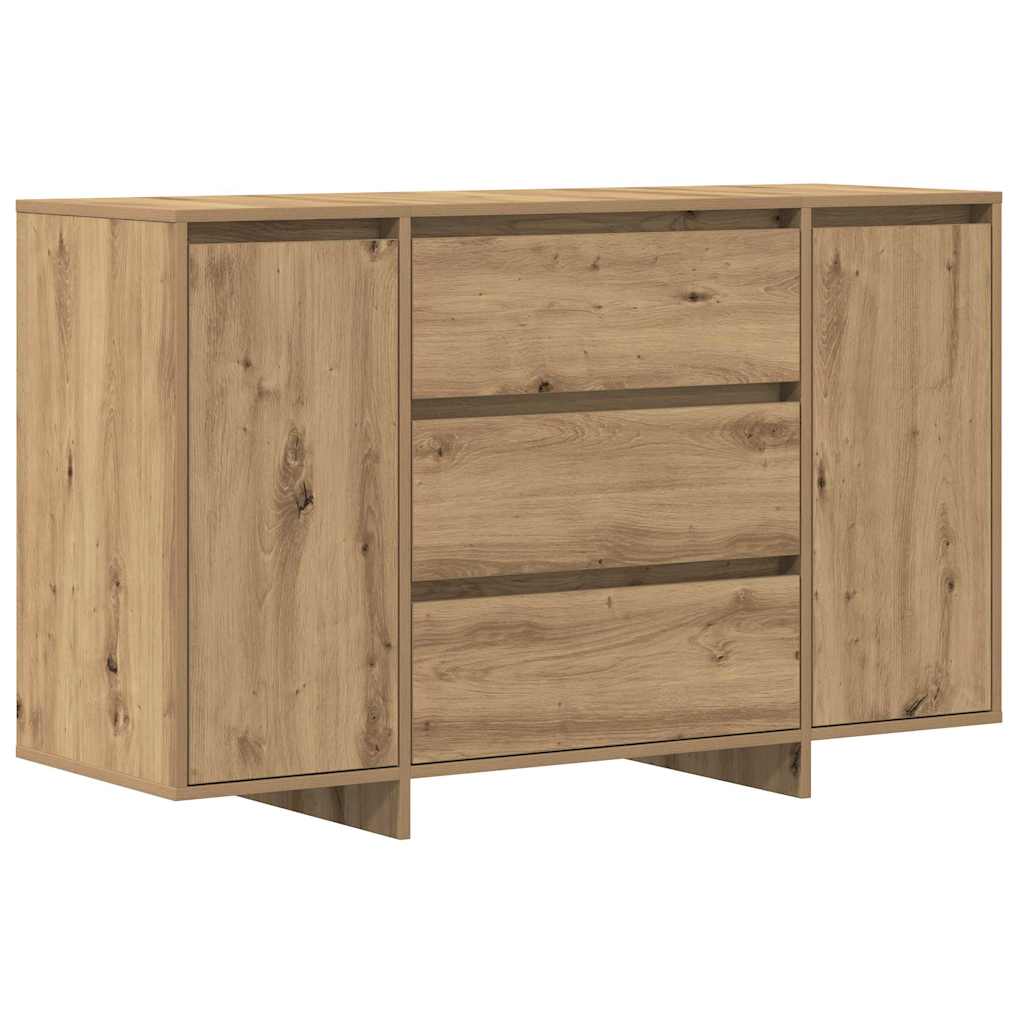 Artisan Oak Sideboard 120 x 41 x 75 cm Particleboard