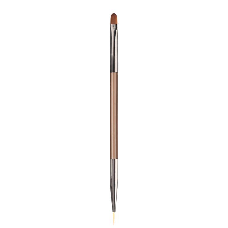 Japanese Double-Ended Nail Art Gel Pen: Multi-functional Round Head & Liner for Shaping