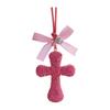 Sparkling Car Rearview Mirror Pendant Shiny Rhinestone Auto Hanging Ornament  Auto Interior