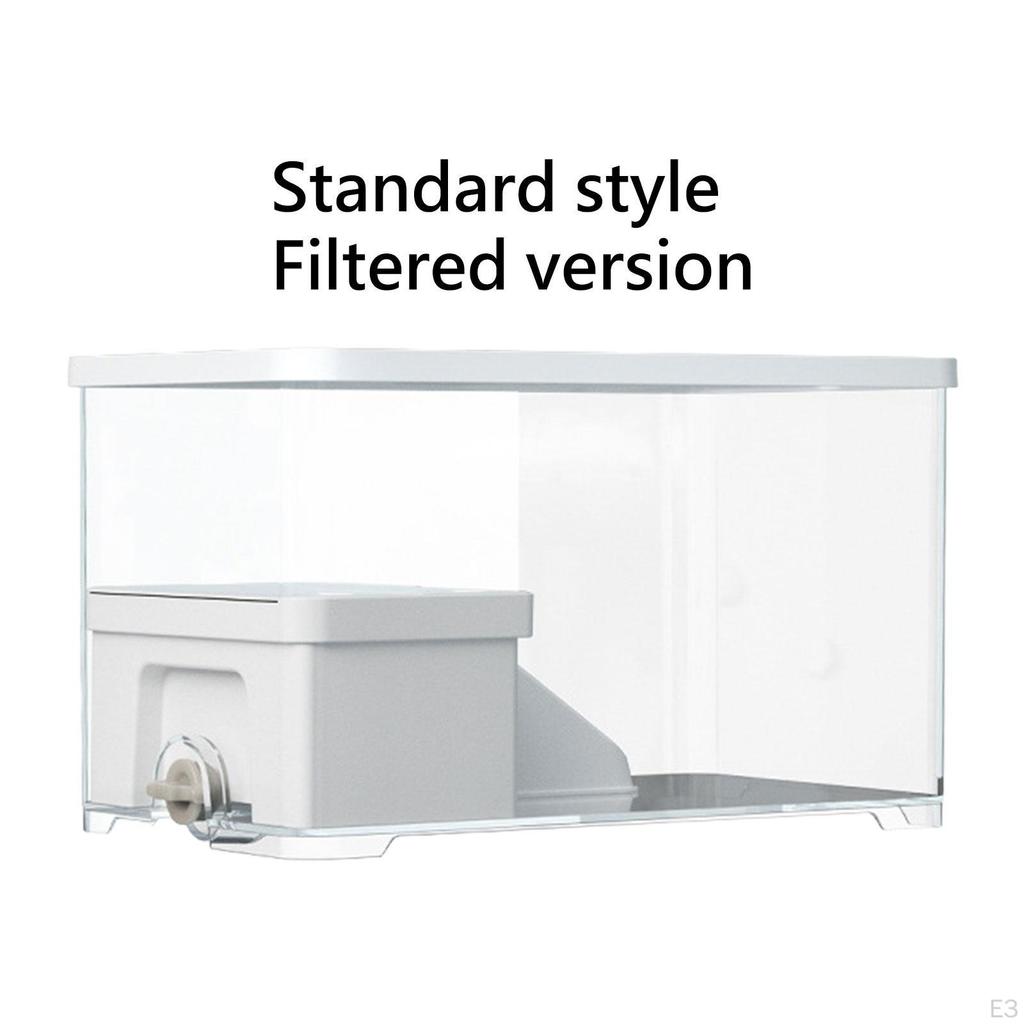 Premium Turtle Tank Habitat Kit with Elevated Platform and Drainage System