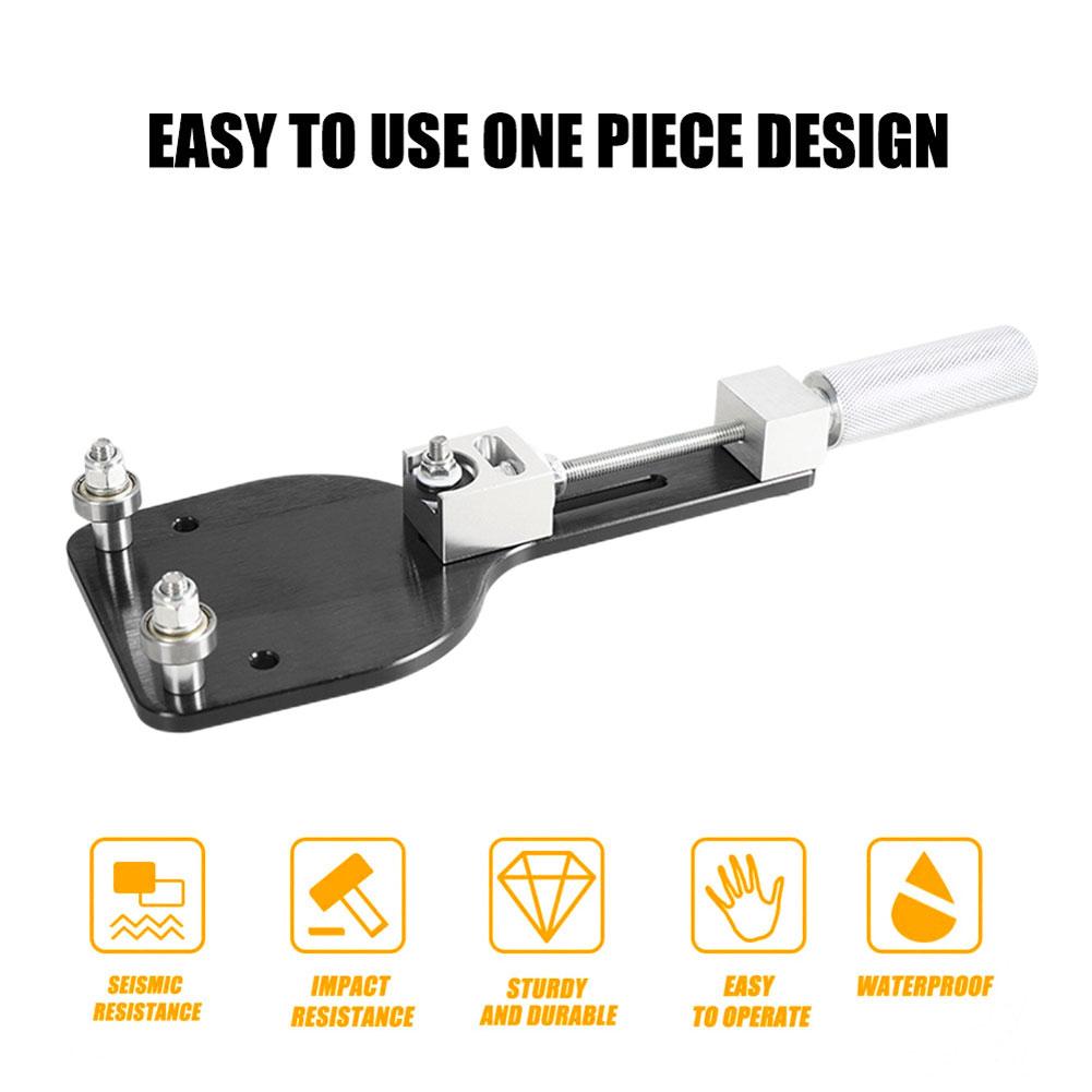 Universal Car Oil Filter Cutter Made of Aluminum Alloy for Filters 2 3/8 to 5 Inch Diameter Easy to Use