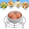 2 Pcs Steamed Vegetable Stand Steamer Basket Insert For Pot 304 Stainless Steel