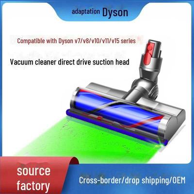 Compatible Dyson Vacuum Accessories: V6 Velvet & Direct Drive Brush Heads (V7/V8/V10/V11/V15) Anti-Wind Suction.