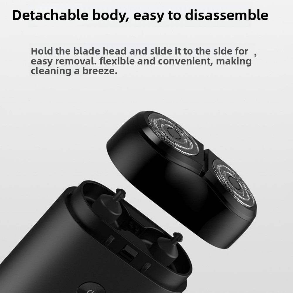 XIAOMI  Mijia Electric Shaver S100, IPX7 Waterproof, Dual Floating Heads, Type-C Charging, Portable Men's Razor