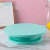 White Round Plastic Cake Turntable Cake Decorating Tools for Beginners and Pros Baking Supplies Accessories