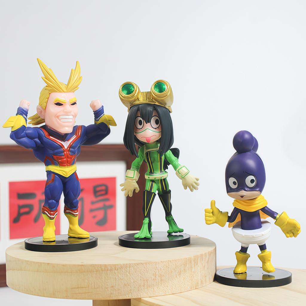 New Original BANPRESTO 6pcs 7cm My Hero Academia Anime Figure Pvc Action Figures Katsuki Anime Character Gift Collection Series