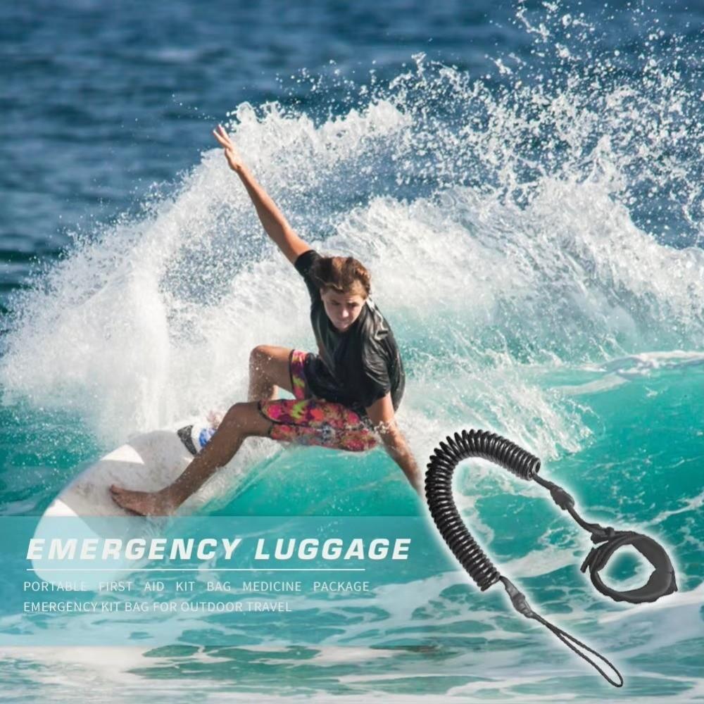 Waist Leash Surf Safety Waist Rope 10FT Surf Waist Leash Paddle Waist Leash Hydrofoil