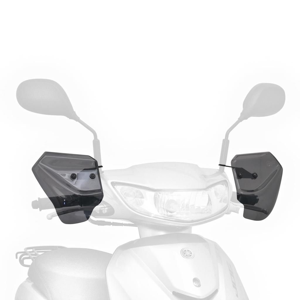 Asahi Windshield Knuckle for Yamaha Deluxe (AF ASAHI) Visor, Smoke, Jog/Jog (2BH-AY01/AF74E) HN-10
