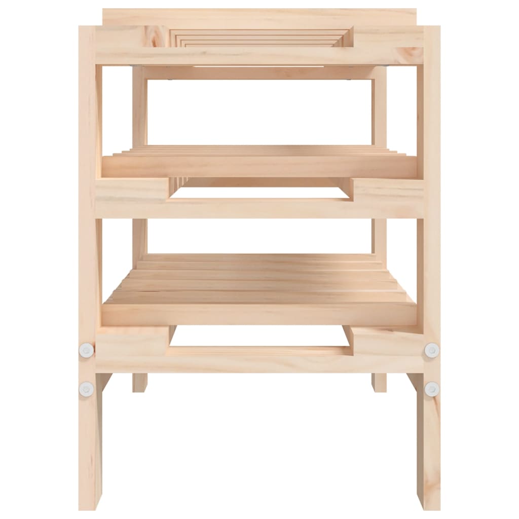 Stapelbares Weinregal - Separater Weinflaschenhalter für Küche und Haushalt, einfach zu montieren, 61,5x30x42 cm