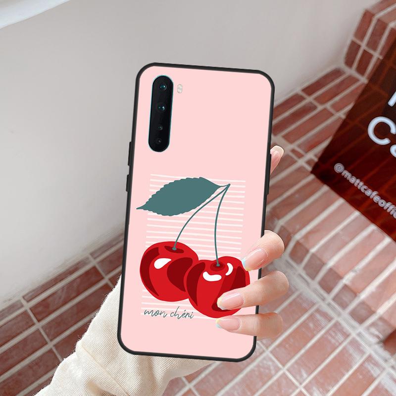 Rote Kirsche Sommerfrucht Hülle Für OnePlus 15 13 12 11 10T 13T 10R 12R 13R OnePlus Nord 5 CE 2 3 4 Lite N20 N30 Abdeckung