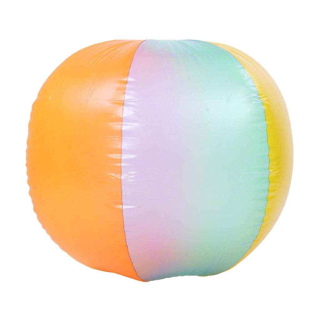 31.5in Large Inflatable Beach Ball Large Rainbow Color Swimming Pool Beach Ball Toy for Summer Party Outdoor Lawn