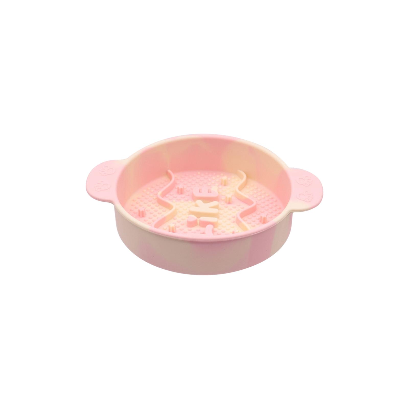 

Silicone Slow Feeder Dog Bowl - , -Choking Puzzle Feeder For Small To Medium Dogs, Promotes Healthy Eating Habits One Size розовый